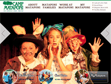 Tablet Screenshot of campmataponi.com